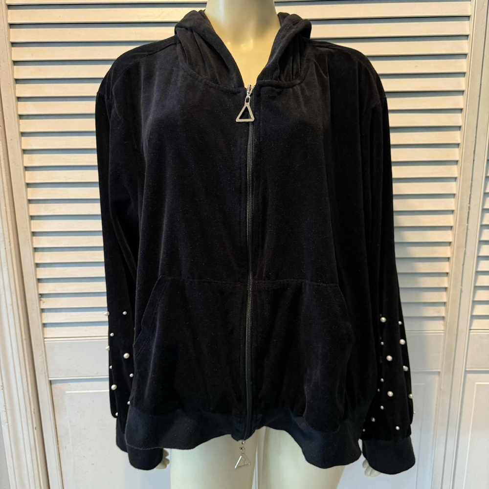 Women's Ashley Sport Hoodie Size 34/36 Black